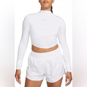 Nike Women's One Dri-FIT Luxe Long Sleeve Cropped Top ***NEW WITH TAGS